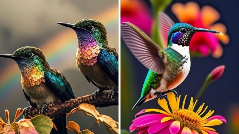 ¿Qué significa la visita de un colibrí al jardín del hogar?